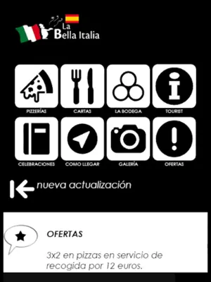 Pizzería Bella Italia android App screenshot 7